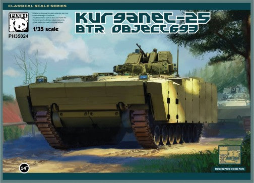 Panda Hobby 35024 1/35 Kurganet-25 BTR Object 693 Russian Infantry Fighting Vehicle
