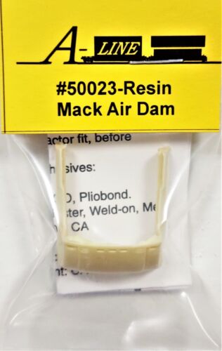 A Line Products 50023 HO Scale Air Dam -- Fits Mack Tractor
