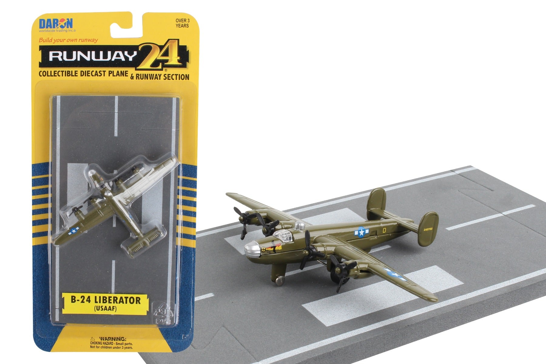 Daron Runway 24 RW045 Runway24 B-24 Liberator Olive