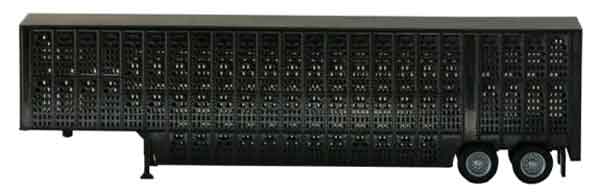 Promotex 5355 1/87 Scale Black Cattle Trailer All Or