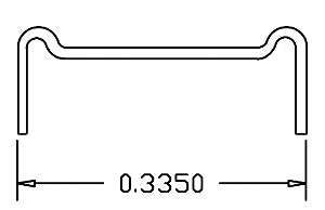 Cal Scale 511 Ho Ladder Grab Irons .012 12Pk