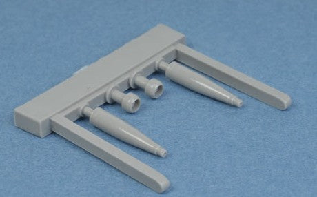 Quickboost 48256 1/48 Spitfire Mk IXe Gun Barrels for HSG (D)