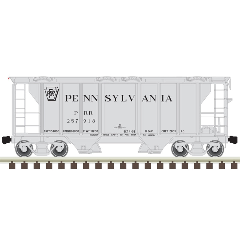 Atlas Trainman 50005911 N Ps-2 Cvd Hopper Prr 257918