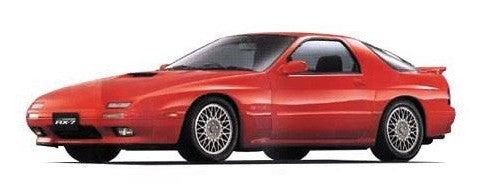 Aoshima 55496 1/24 1989 Mazda RX7 Savanna 2-Door Car