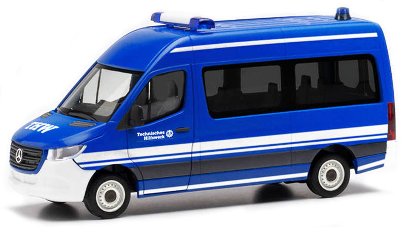 Herpa 96201 1/87 Scale Thw - Mercedes-Benz Sprinter '18 Bus Hd High