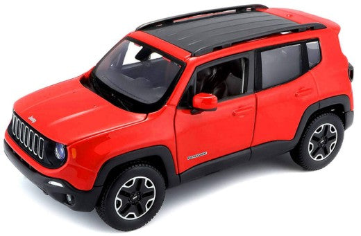 Maisto 31282RED 1/24 2017 Jeep Renegade (Red) (D)