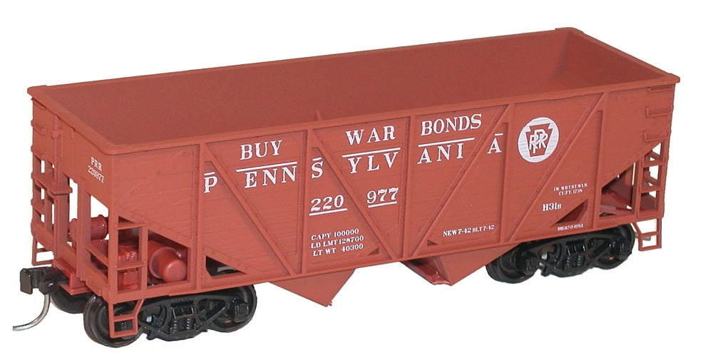 Accurail 1224 Ho Twin Hopper Prr 3#Set
