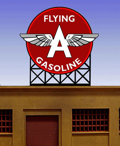 Miller Engineering 442502 Ho/N Flying 'A' Gas Billboard