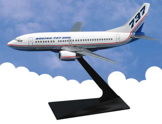 Flight Miniatures LP3733 B737-500 Boeing Demo 1/200