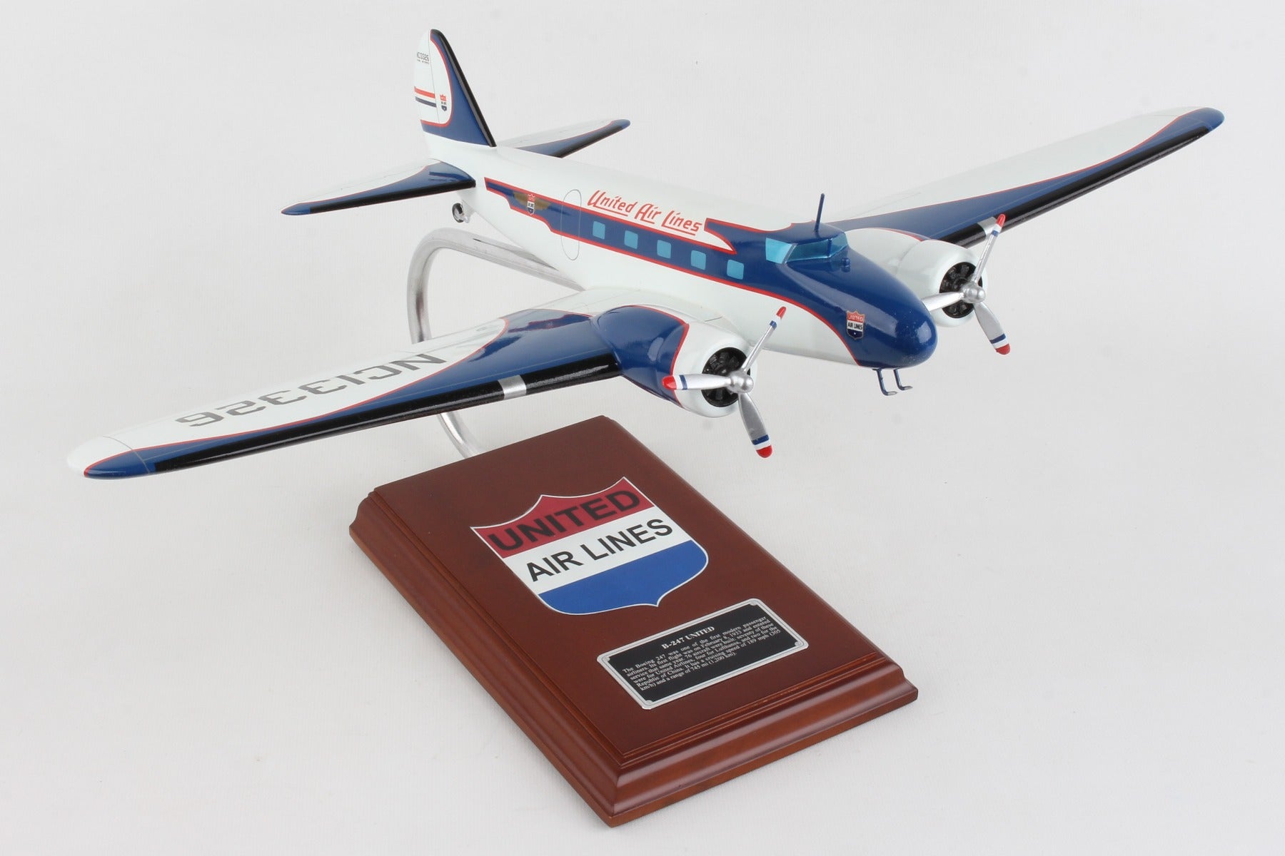 Executive Series ESAG005 Exec Ser United B-247D 1/48 (Kb247Uate)