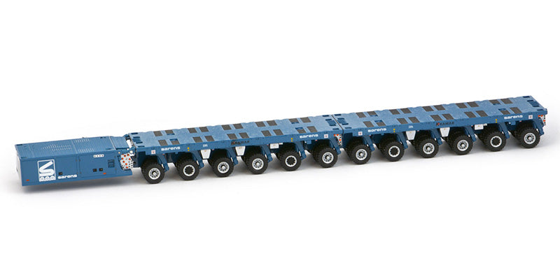 IMC 20-1045 1/50 Scale Sarens SPMT 6+6+PPU Modular Trailer Set