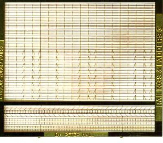 White Ensign Models 714 1/700 3-Bar Rails Detail Set (D)