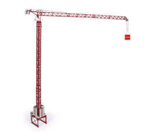 Conrad 2035 1/87 Scale Wolffkran 166 B Luffing Jib Tower Crane