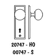 BTS (Better Than Scratch) 20747 HO Scale Door Knob & Plate