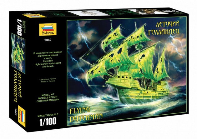 Zvezda 9042 1/100 Flying Dutchman Ghost Ship Glow-in-the-Dark