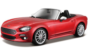 Bburago 21083R 1/24 Scale Fiat 124 Spider