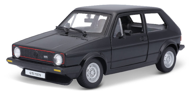 Bburago 21089BK 1/24 Scale 1979 Volkswagen Golf Mk1 GTI