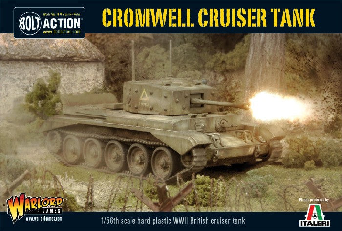 Warlord Games 11003 28mm Bolt Action: WWII Cromwell Mk IV British Cruiser Tank (Plastic)