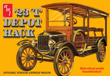 AMT Models 1237 1/25 1923 Ford T Depot Hack Transport Vehicle