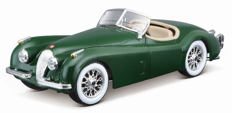 Bburago 22018DGR 1/24 Scale 1951 Jaguar XK 120 Roadster