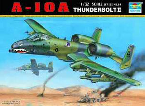 Trumpeter 2214 1/32 A10A Thunderbolt II Single-Seat Fighter