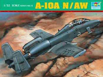 Trumpeter 2215 1/32 A10A N/AW Thunderbolt 2-Seater Trainer