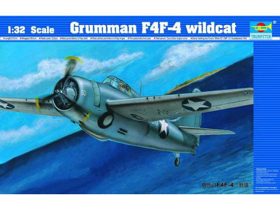 Trumpeter 2223 1/32 F4F4 Wildcat Aircraft