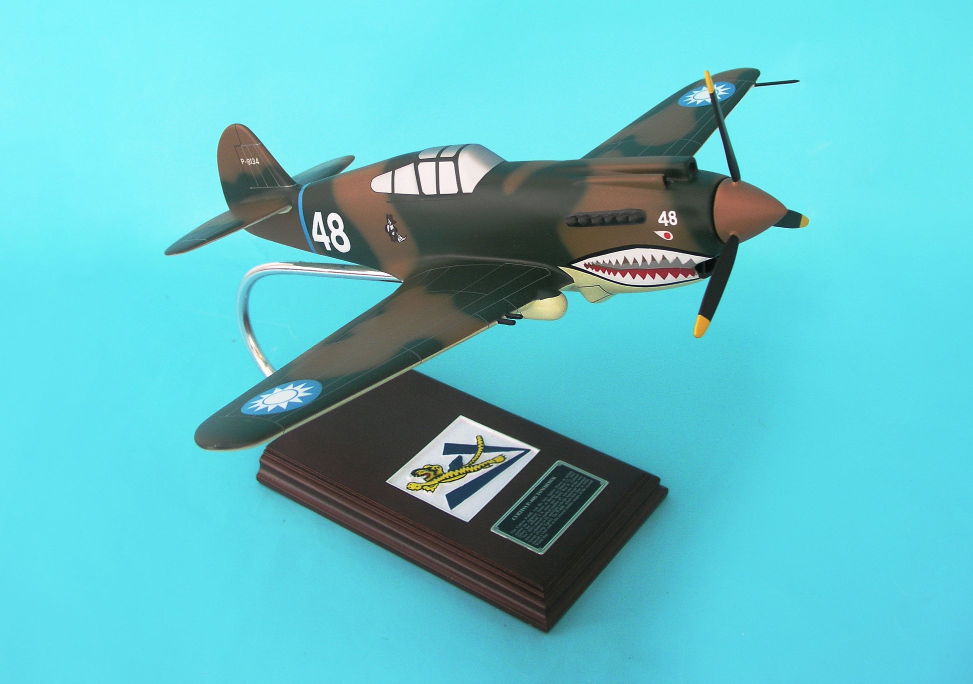 Executive Series SE0016W Exec Ser P-40B Warhawk 1/24 As Flown By Tex Hill 1/24 (Ap40T
