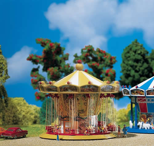 Faller 242315 N Scale Chairoplane w/Motor -- Diameter: 2-3/4" 7cm; Height: 2-3/4" 7cm