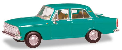 Herpa 24365 HO Scale Moskovitch 408 Sedan - Assembled -- Various Non-Metallic Colors