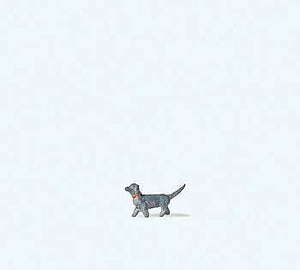 Preiser 28254 HO Scale Wastl Dog Individual Figure