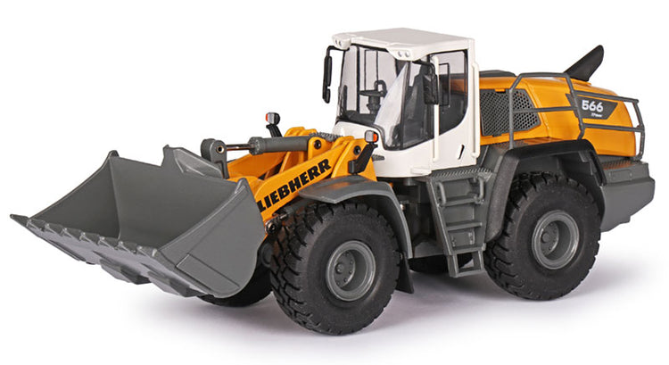 Conrad 2449-11 1/50 Scale Liebherr L 566 X Power Wheel Loader Features: