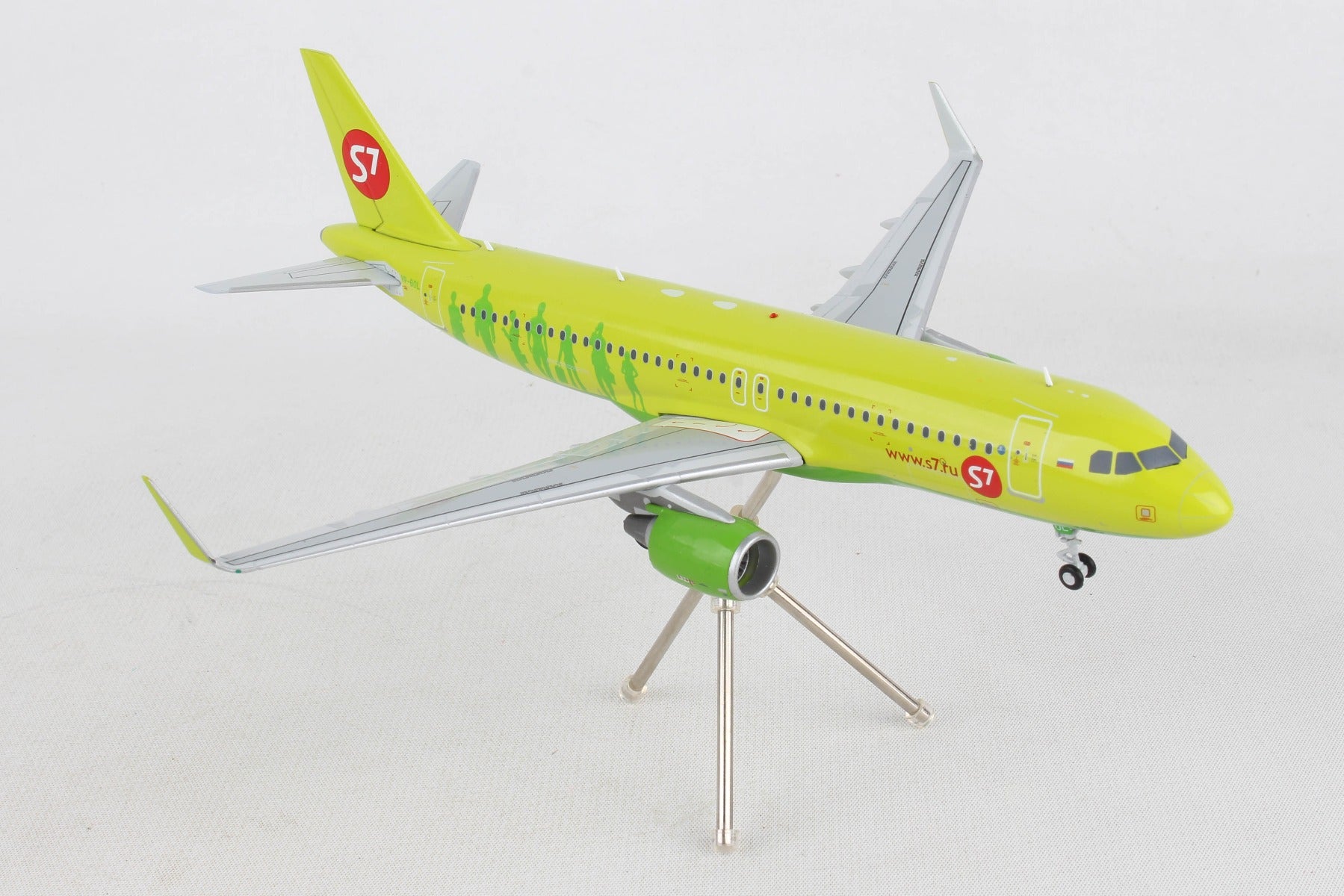 Gemini Jets 1/200 G2SBI651 Gemini200 S7 Sibir A320S 1/200 Reg#Vp-Bol (**)