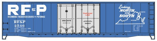 Accurail 5411 Ho 50'Dbl Plug Door Box Rf&P