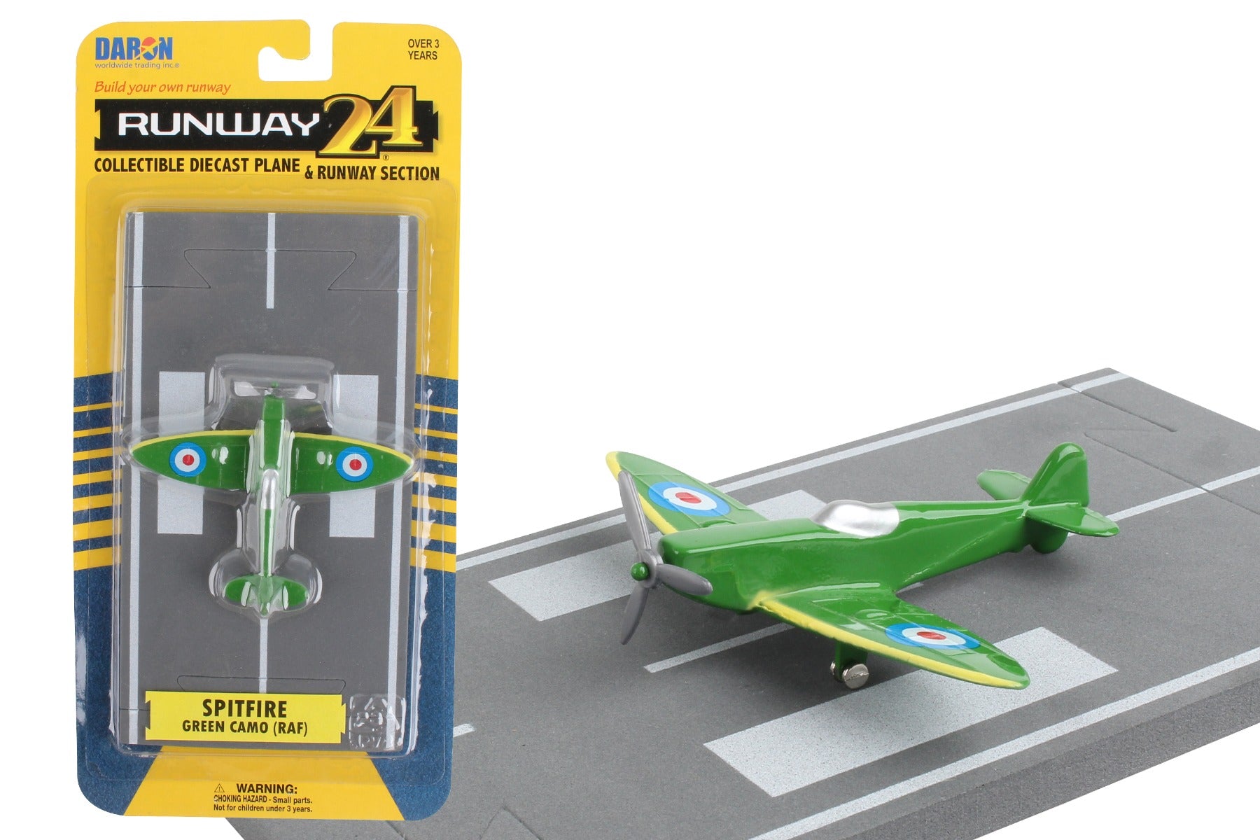 Daron Runway 24 RW225 Runway24 Spitfire Green Camoflage