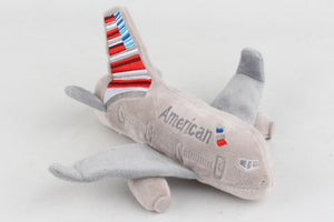 Daron Plush Toys MT004-1 American Airlines Plush Airplane W/Sound