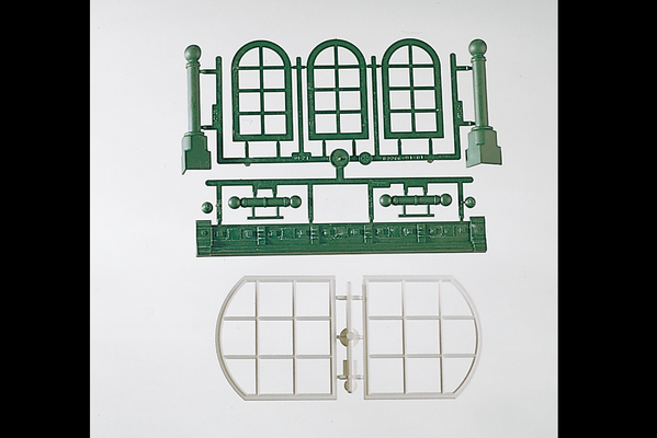 Piko 62807 G Scale Components Arch-Top Windows