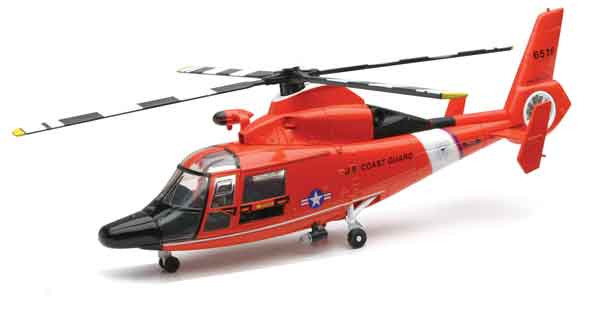 New-Ray 25903 1/48 Scale Dauphin HH-65C U.S. Coast Guard Helicopter Made of