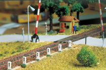 Brawa 2652 HO Scale Distance/Mile Posts pkg(10)