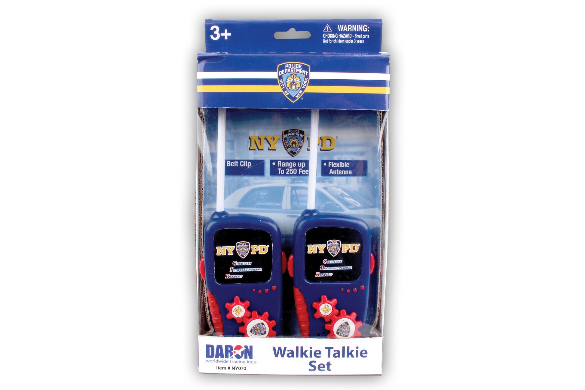 Daron Walkie Talkies NY070 Nypd Walkie Talkie Playset