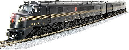 Broadway Limited 2501 HO Scale Baldwin Centipede A-A Set w/Sound & DCC - Paragon4(TM) -- Pennsylvania Railroad #5831, 5819 (Brunswick Green, Gold Leaf Lettering)