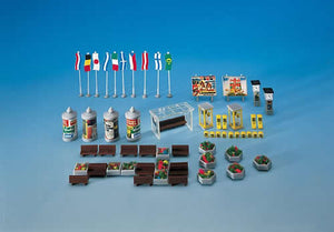 Faller 272573 N Scale Town Accessory Kit -- Assortment pkg(67)