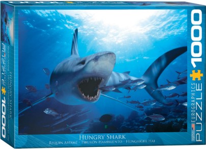 Eurographics 60299 Hungry Shark Puzzle (1000pc)