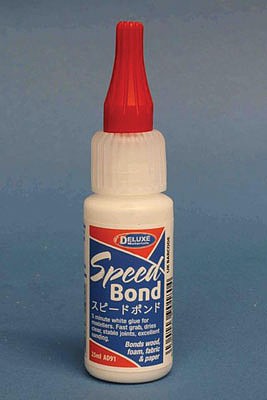 Deluxe Materials ad91 All Scale Speedbond Wood Glue -- .85oz 25mL
