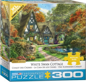 Eurographics 30977 White Swan Cottage Puzzle (300pc)