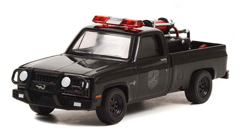 Greenlight 28090-C 1/64 Scale Black Bandit Fire Department