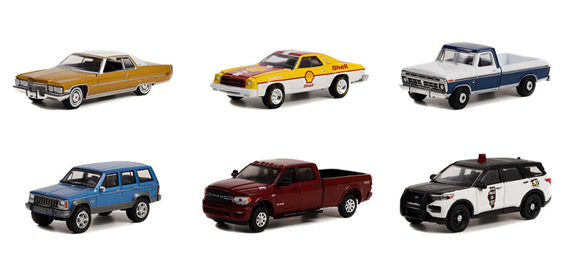 Greenlight 28100-CASE 1/64 Scale Anniversary Collection Series 14