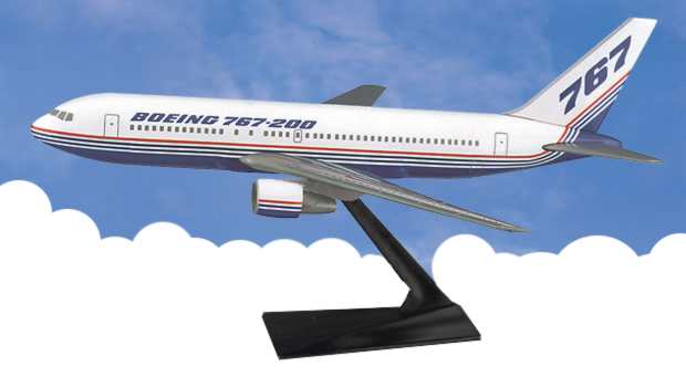 Flight Miniatures LP1933 B767-200 Boeing House 1/200
