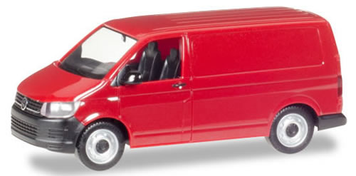 Herpa 28721 HO Scale Volkswagen T6 Passenger Van - Assembled -- Various Standard Colors