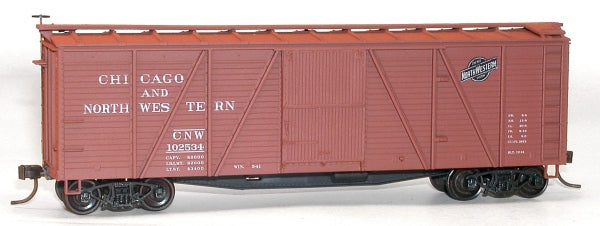 Accurail 70041 Ho 40' Wood Ob Boxcar C&Nw